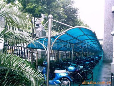 【现货销售 PVC自行车电动车雨棚遮阳棚】价格,厂家,图片,阳篷、雨篷,杭州好景金属制品-